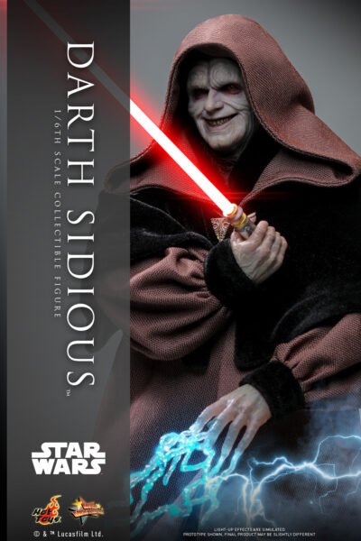 DARTH SIDIOUS HOT TOYS STAR WARS