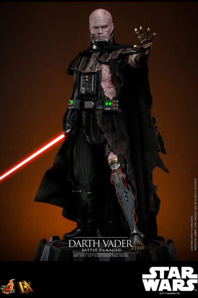 darth vader battle damaged