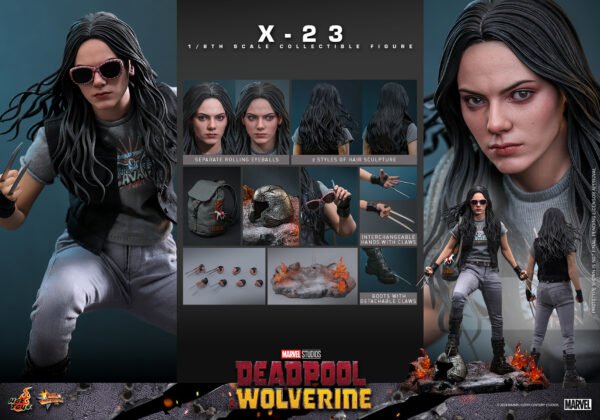 x-23 Hot Toys deadpool vs wolverine