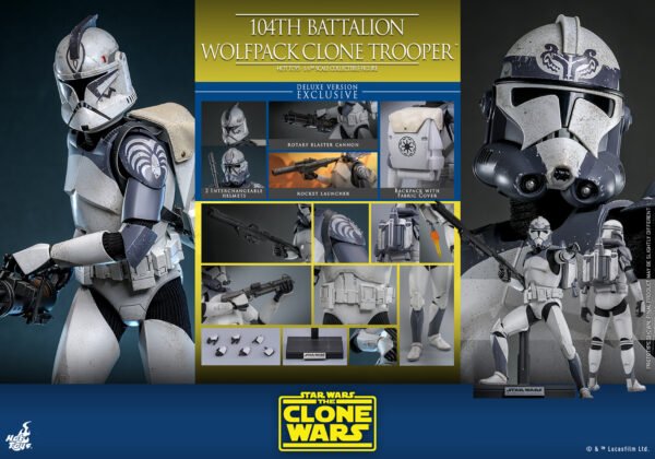 104th Battalion Wolfpack Clone Trooper (Deluxe Version) - Image 3