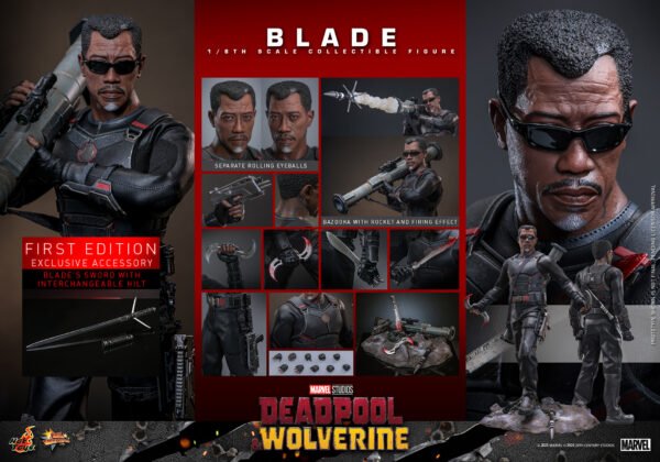 BLADE Hot Toys - Deadpool VS Wolverine - Image 6