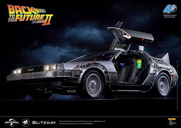 BACK TO THE FUTURE II TIME MACHINE
