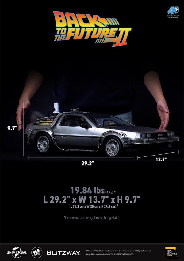 Back to the Future II Time Machine PO BONUS - Image 5