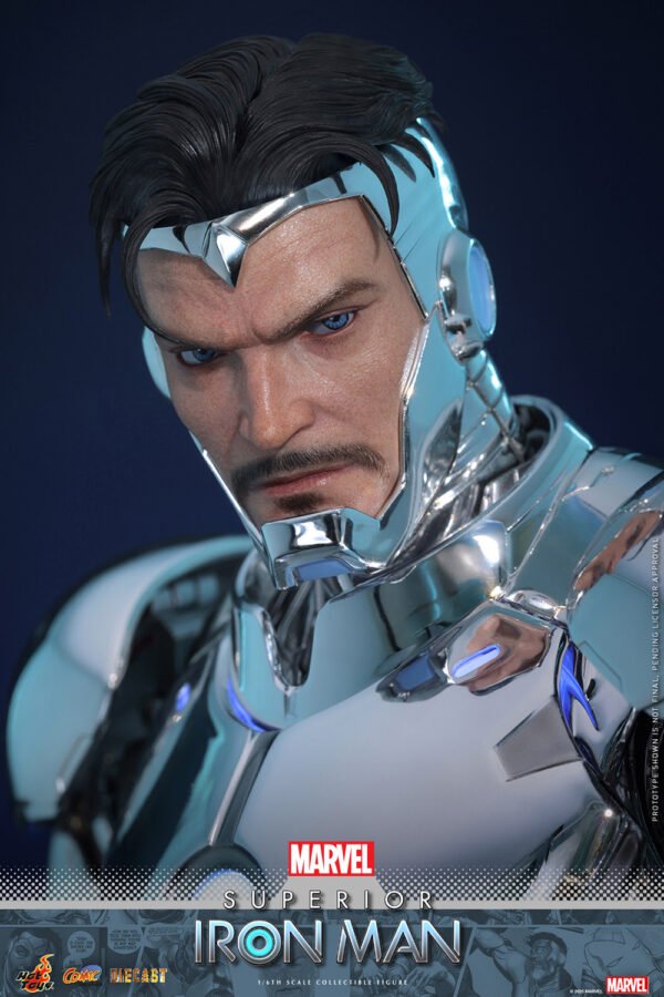 Superior Iron Man Sixth Scale Collectible Hot Toys