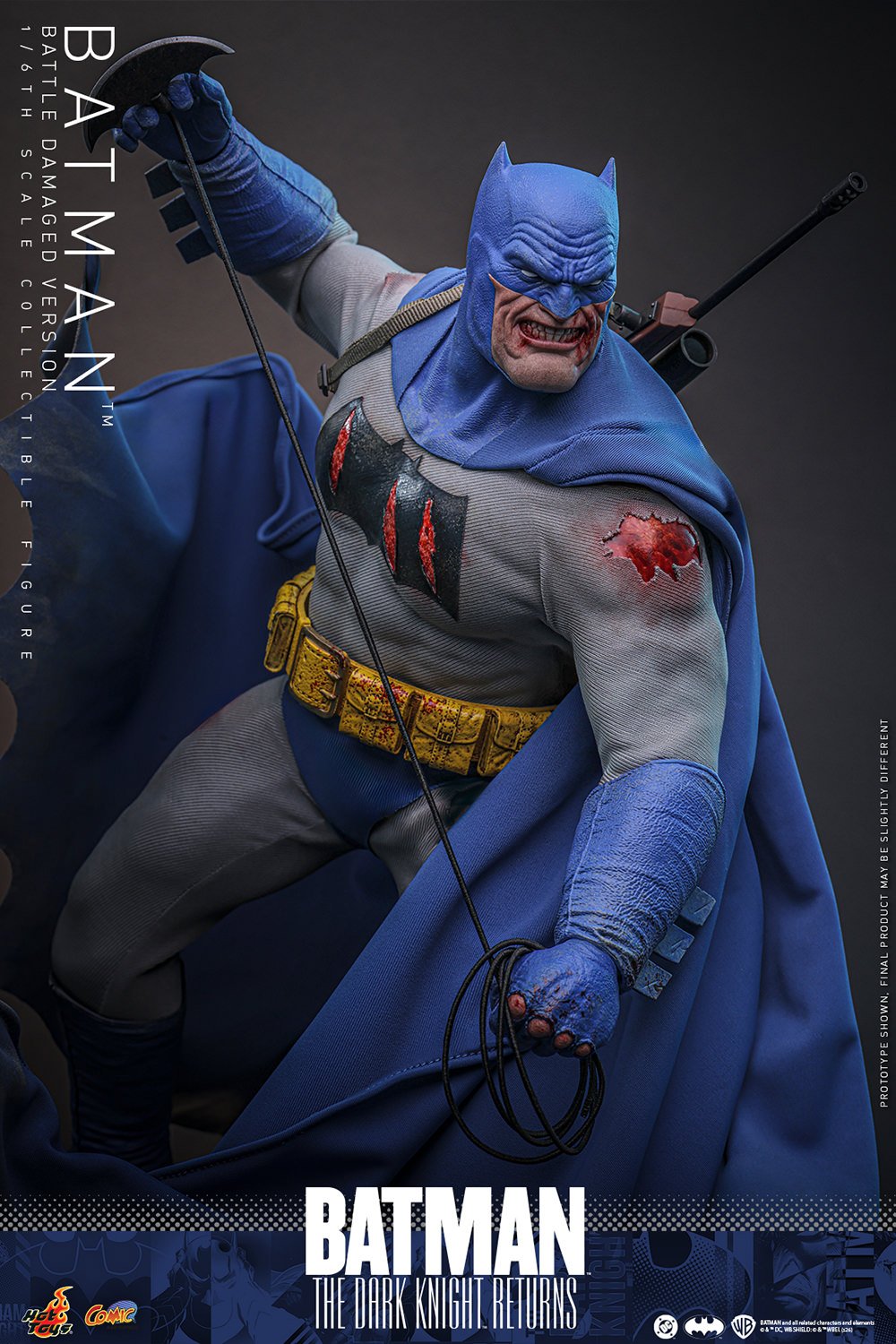 Batman™ (Battle Damaged Version) Sixth Scale Collectible Figure.